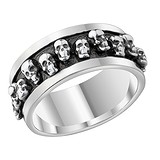 Мужское серебряное кольцо, 1636906