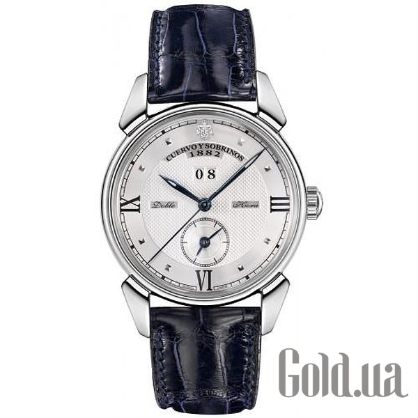 Купить Cuervo y Sobrinos Мужские часы Historiador Dual Time 3194D.1A