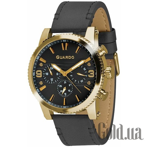 Купити Guardo Чоловічий годинник P011401 GBB