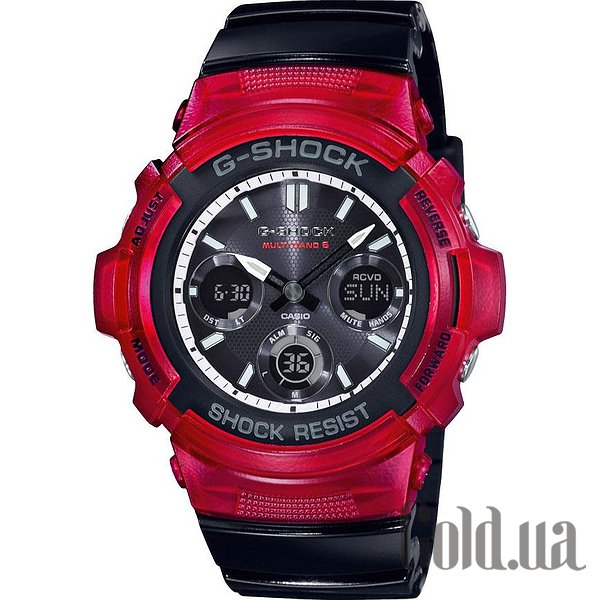 

Японские часы Casio, Мужские часы AWG-M100SRB-4AER