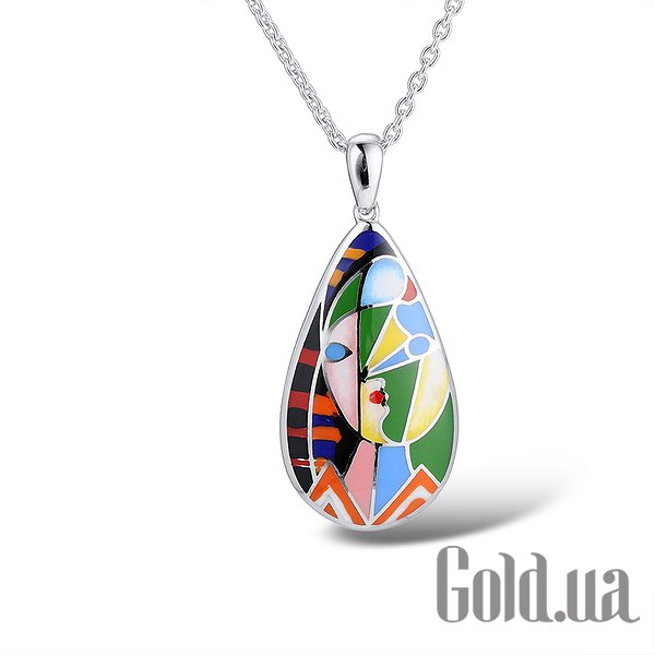 

Женские кулоны Lurie Jewelry, Серебряный кулон с эмалью