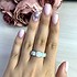 Женское серебряное кольцо с опалами - фото 2