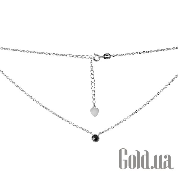 

Женские колье Fresh Jewelry, Серебряное колье с куб. цирконием, 35