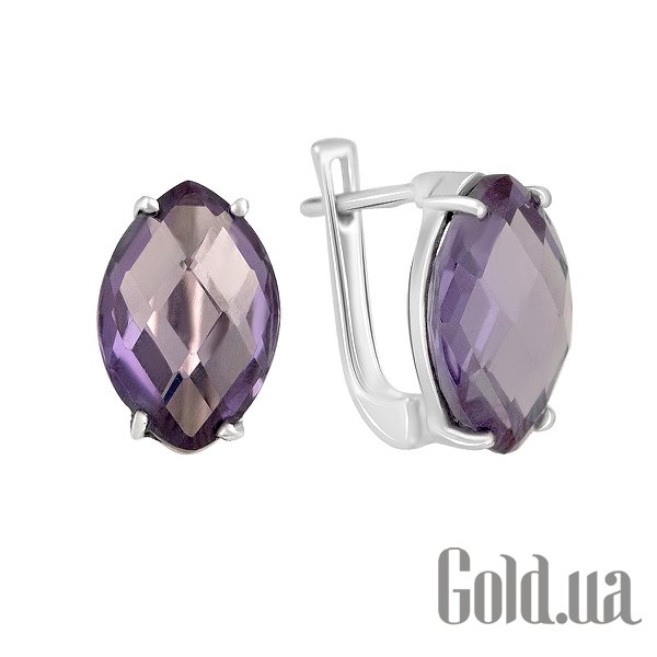 

Серьги Fresh Jewelry, Серебряные серьги с александритами