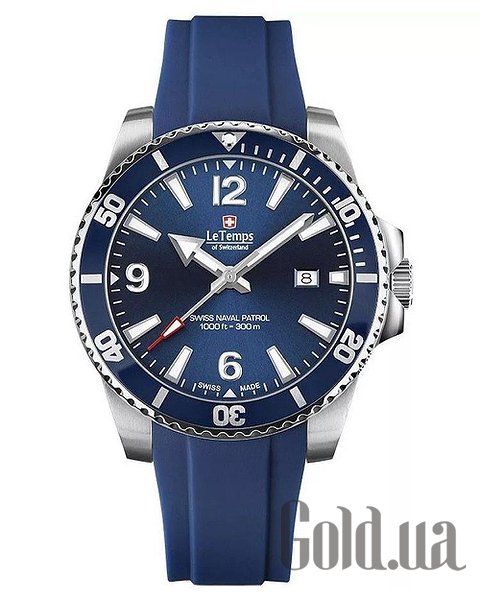 

Швейцарские часы Le Temps, Мужские часы Swiss Naval Patrol LT1043.03BR03