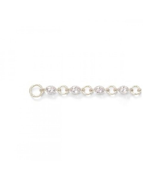 Thomas Sabo Жіночий срібний браслет з куб. цирконіями A734-1-066