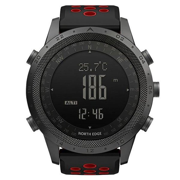 North Edge Чоловічий годинник Desert Flex Red 5BAR 4021 bt4021 – зображення 2
