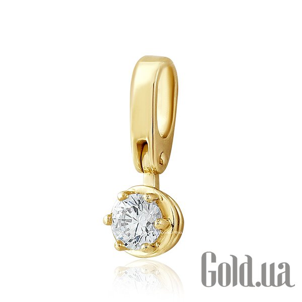 

Женский кулон Украина, Золотой кулон с кристаллом Swarovski