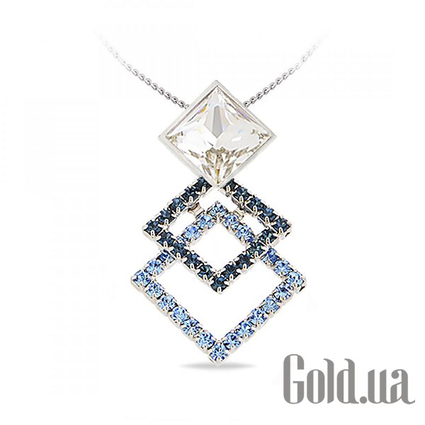 

Женские колье и кулоны Kobi, Стальной, Кулон с цепочкой с кристаллами Swarovski