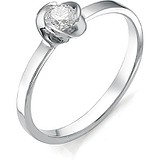Серебряное кольцо с куб. цирконием, 1645611