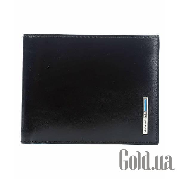 

Бумажник Piquadro, Черный, Портмоне BL Square PU1239B2R_N