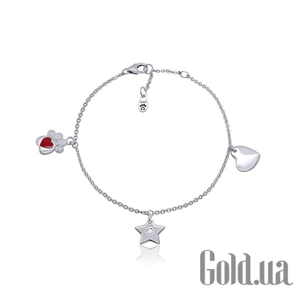 

Браслет UMa&UMi, Серебряный браслет с Swarovski Zirconia и эмалью