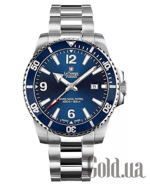 

Швейцарские часы Le Temps, Мужские часы Swiss Naval Patrol LT1043.03BS01