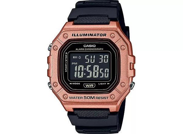 Casio Чоловічий годинник W-218HM-5BVEF