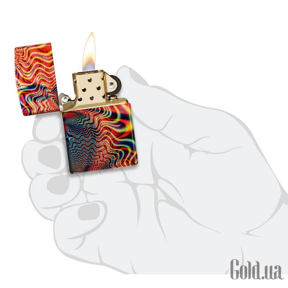 Zippo Зажигалка Fusion Waves Design 46956 46956 – изображение 5