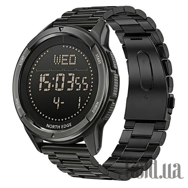 North Edge Чоловічий годинник Alps Stainless Black 4029 bt4029 – зображення 2