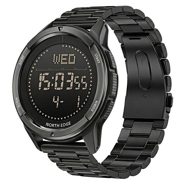North Edge Чоловічий годинник Alps Stainless Black 4029 bt4029 – зображення 2