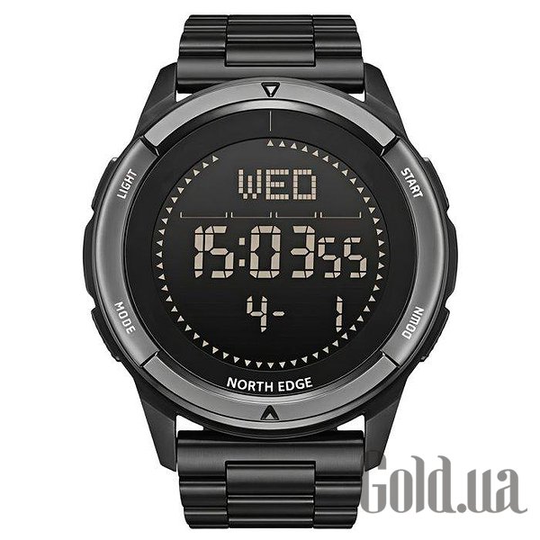 North Edge Чоловічий годинник Alps Stainless Black 4029 bt4029 – зображення 3