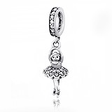 Срібна намистина з куб. цирконіями, 701739