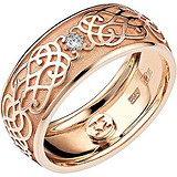 Женское золотое кольцо с бриллиантом, 1554988