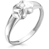 Женское золотое кольцо с бриллиантом, 1604396