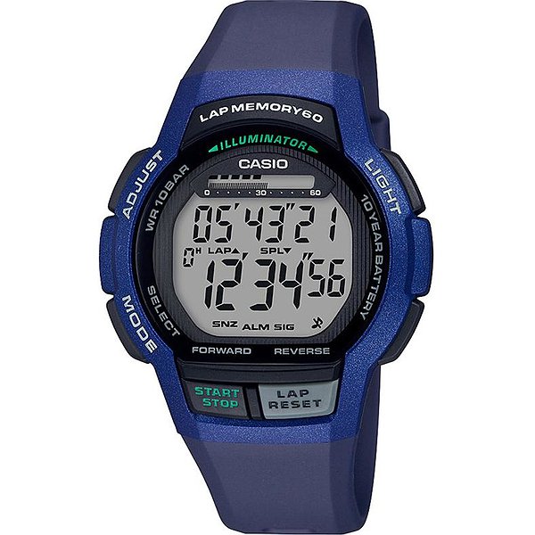 Casio Мужские часы Collection WS-1000H-2AVEF WS-1000H-2AVEF