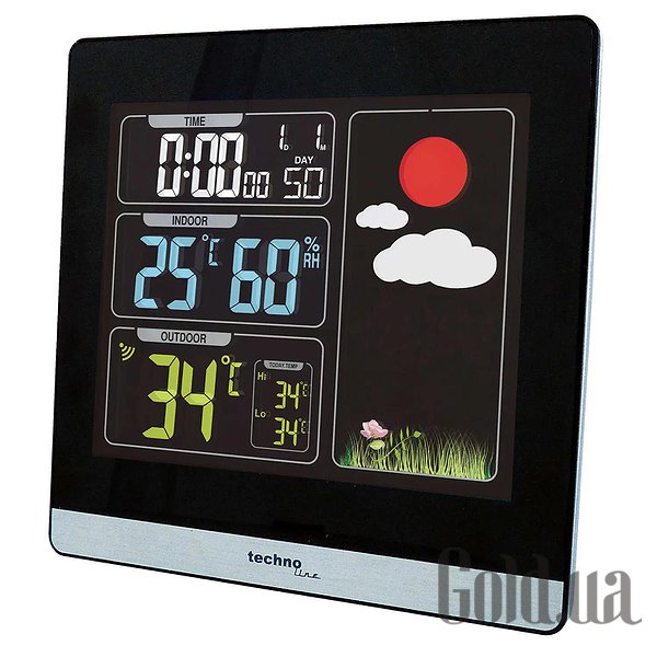 Метеостанція Technoline Метеостанція WS6448 Black