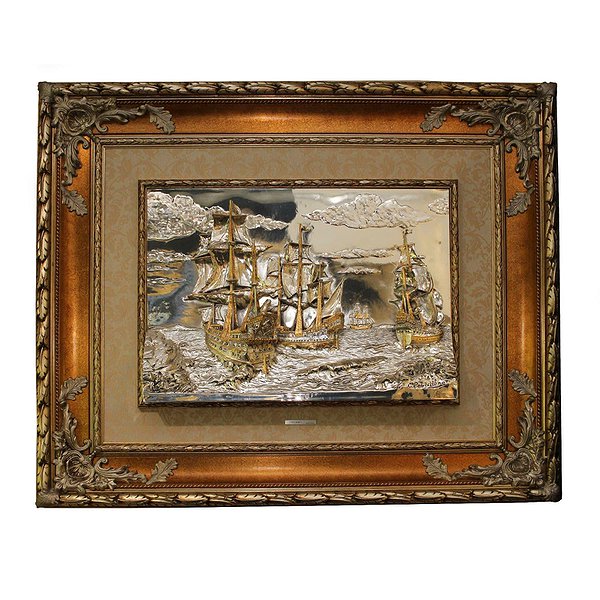 T.I.A. Картина "Бій трьох кораблів" 65-300 AO