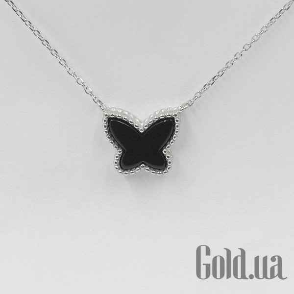 

Женские колье Silvex925, Серебряное колье с ониксом, 40