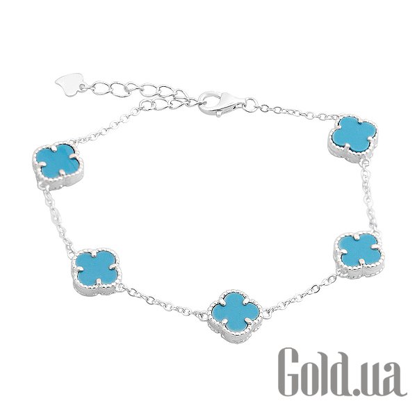 

Женские браслеты Fresh Jewelry, Женский серебряный браслет с бирюзой, 17