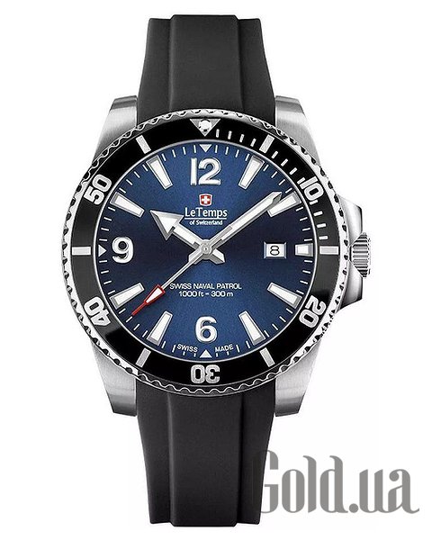 

Швейцарские часы Le Temps, Мужские часы Swiss Naval Patrol LT1043.13BR01