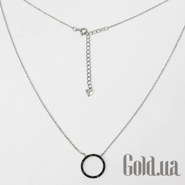 

Женские колье Silvex925, Серебряное колье с куб. циркониями, 40