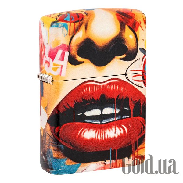 

Зажигалка Zippo, Зажигалка Street Art Face Design 46257