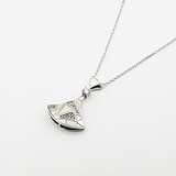 Срібне кольє з куб. цирконіями та емаллю, 1796908