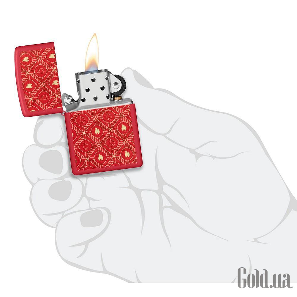 Zippo Зажигалка Festive Flame Design 46951 46951 – изображение 5