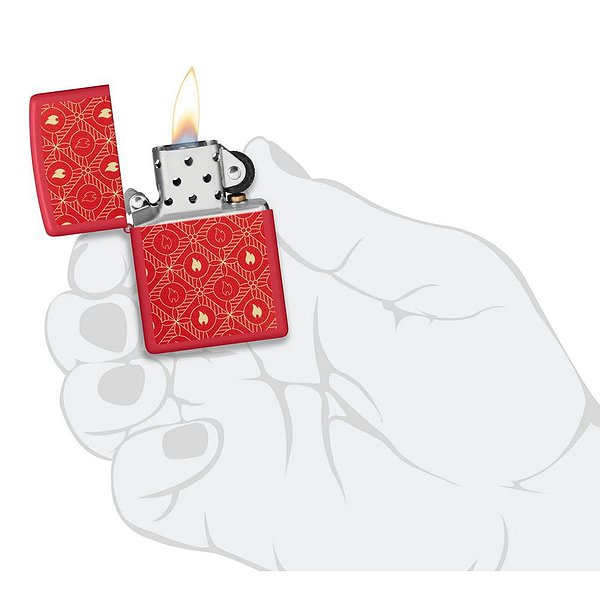 Zippo Зажигалка Festive Flame Design 46951 46951 – изображение 5