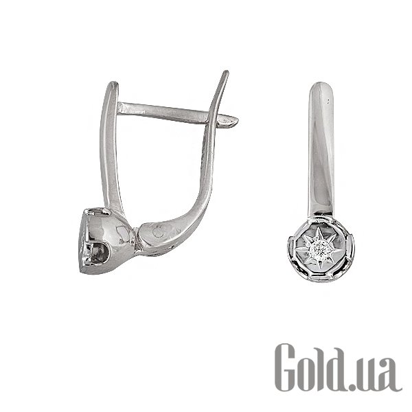 

Серьги Soul Diamonds, Золотые серьги с бриллиантами