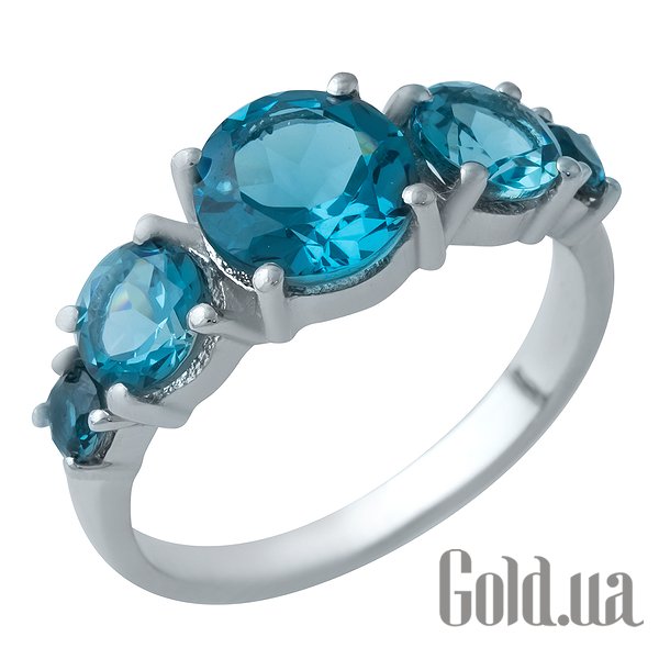 

Женские кольца Fresh Jewelry, Женское серебряное кольцо с топазами, 17.5