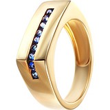 Женское золотое кольцо с сапфирами, 1673261