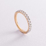 Золотое обручальное кольцо с бриллиантами, 1778989
