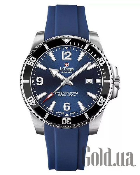 

Швейцарские часы Le Temps, Мужские часы Swiss Naval Patrol LT1043.13BR03