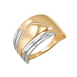 Дельта Женское золотое кольцо, 1541422