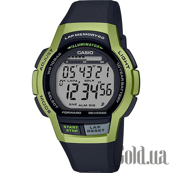 

Японские часы Casio, Мужские часы Collection WS-1000H-3AVEF