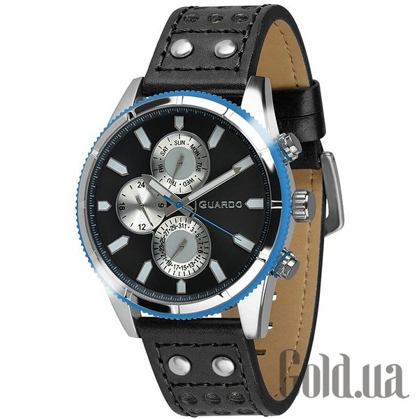 Купити Guardo Чоловічий годинник P011447 SlBB