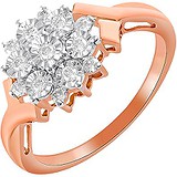 Женское золотое кольцо с бриллиантами, 1703470