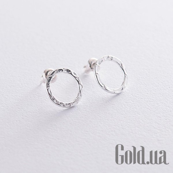 

Серьги-гвоздики Украина, Серебряные серьги