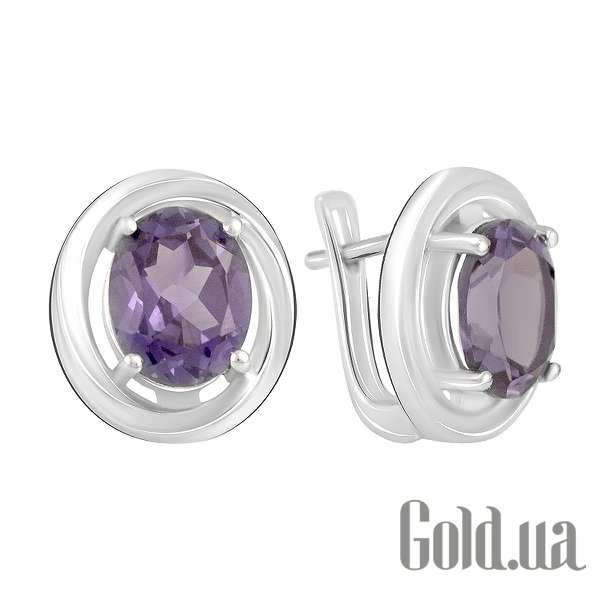 

Серьги Fresh Jewelry, Серебряные серьги с александритами