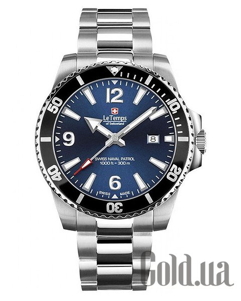 

Швейцарские часы Le Temps, Мужские часы Swiss Naval Patrol LT1043.13BS01