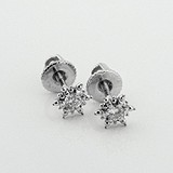 Золоті сережки з діамантами, 1796910