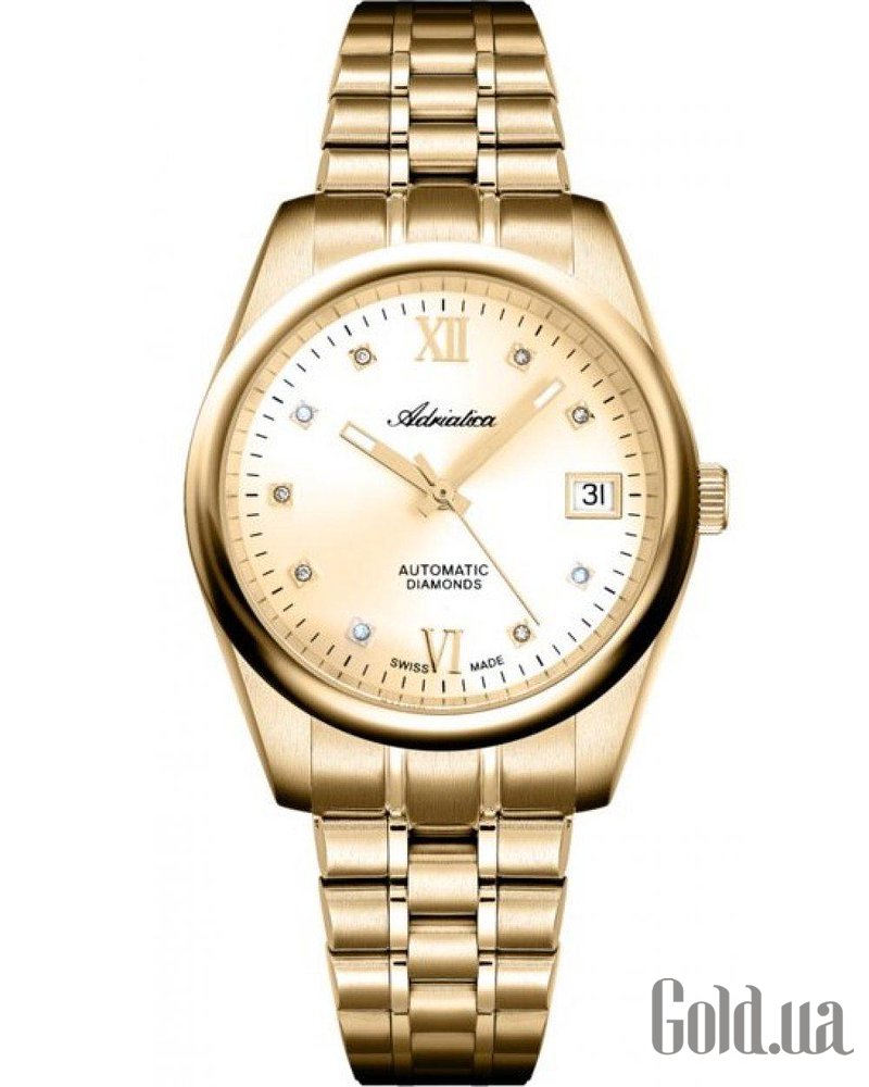 Adriatica Женские часы Classic Automatic Diamonds A3198.1181DA A3198.1181DA